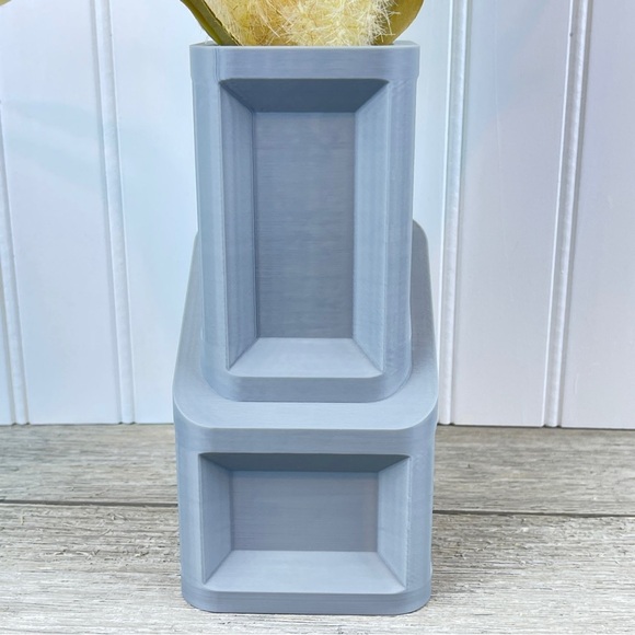 Unique Modern Vase, The Cano Vase, Flower Vase, Dried Flowers, Preserved Flowers - Picture 2 of 6